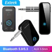 Bluetooth BT 5.3 5.0 Transmitter Receiver Audio Adapter AUX 3.5mm CAR PC Speaker