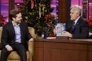 Actor Toby Maguire during an interview with host Jay Leno on Decem- Old Photo 2