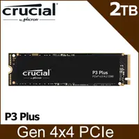 在飛比找PChome24h購物優惠-美光 Micron Crucial P3 Plus Gen4