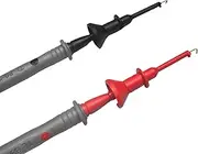 Lead Hook - Test Hook cliips | Professional Multimeter Oscilloscope Clip, Test Jumper, Multimeter Accessories, Spring Clip Grabber Probe for Electronic Components Testing