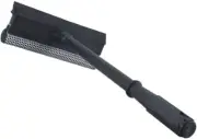 Window Squeegee Cleaning Tool 2 in 1 Car Black