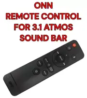 ONN REMOTE CONTROL FOR 3.1 ATMOS SOUND BAR