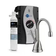 InSinkErator 2/3 Gal. Hot/Cold Water Dispenser Filtration System 2-Handle Faucet