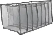 Alipis 1pc Box Clothes Storage Box Clothes Storage Organizer Closet Separators for Clothes Bra Divider Hanging Drawers for Closet Bra Cabinet Divider Underwear Partition Box Ribbon