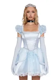 [Trickz N' Treatz] Glass Slipper Dreams Premium Costume Set