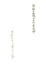 Completedworks Glitch Pearl and 14kt Gold Vermeil Drop Earrings - One Size One Size