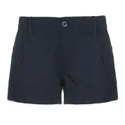 Low Waist Mini Cargo Shorts Blue - L