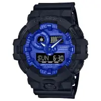 在飛比找Yahoo!奇摩拍賣優惠-【柏儷鐘錶】CASIO G-Shock 雙顯示 藍黑 變形蟲