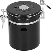 Coffee Canister, Airtight Stainless Steel Kitchen Food Storage Container with Extra CO2 Valve Scoop, Coffee Jar for Grounds Coffee Beans Tea Flour Cereal Sugar (ZoeyilanXUV-11)