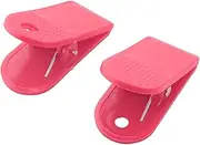 ZCZQC 2PCS Treadmill Safety Switch Clip Red Compatible Treadmill Key Cord Plastic Spring Loaded Clip Ticket Clip Bath Clip Fitness Equipment Clips