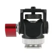 Monitor Mount Tripod Cold Shoe Adapter Aluminum Alloy 1/4 Inch Screw3469
