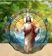 Jesus wind spinner