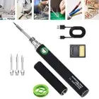 Cordless Soldering Iron Kit USB Rechargeable Portable Cordless Soldering Tool