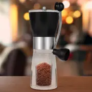 Manual Coffee Grinder with Ceramic Burrs Hand Coffee Mill Portable Coffee[