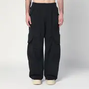 [Entire Studios] Cotton black cargo trousers M Black