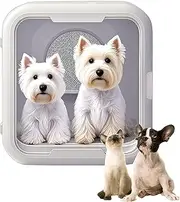 Smart Pet Drying Box for Dogs, 35 Db Ultra-Quiet Dryer, with Towel, Bath Brush, Pet Comb