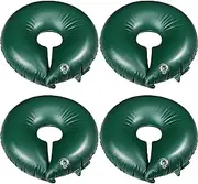 TaoBary 4 Pcs Tree Watering Bag Slow Release Tree Watering System Automatic Drip System Kit PVC Drip Irrigation Pouch for Planting Gardening and Shrubs (Green)