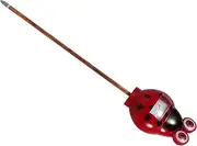 NULYLU Soil Moisture Meter Plants Soil Moisture Tester Moisture Indicator Gardening Moisture Meter Soil Humidity Testing Meter Water Meter Moisture Detector Soil Meter Red Stainless Steel