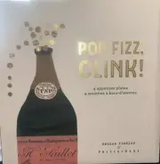 Pottery Barn & Denise Fiedler Pop Fizz Clink Appetizer Plates Set 4