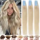 THICK Tape in 100% Real Remy Human Hair Extensions Invisible Skin Weft 40 PIECES