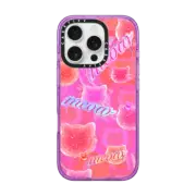 iPhone 16 Pro Impact Case MagSafe Compatible Meow by Mond Kim
