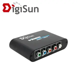 【DigiSun 得揚】VH549 YPbPr+AUDIO色差轉HDMI影音訊號轉換器