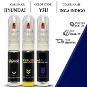 For HYUNDAI Y3U INGA INDIGO Touch Up Paint Scratch Remove Repair Kit Pen Correct