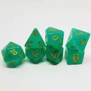 Fey Glamour Dice Set 7 Die RPG Set Polyhedral DND Dungeons Dragons Pathfinder