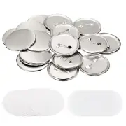 2.26" Blank Button Making Supplies 10Pcs Badge Parts for Button Maker Machine