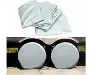 Set of 4 motorhome tire covers - diameter 73cm for trailers, motorhomes, cars, trucks and motorhomes