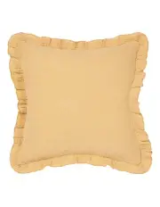 [Linen House] Lucy Cushion 48cmx48cm in Saffron