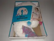 Health Touch Adult Neck Massager Vibration Unicorn Multi-Color Plush Polyester