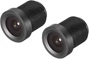 sourcing map 2 Pcs CCTV Camera Lens 2.8mm Focal Length 720P F2.0 1/3 Inch Wide Angle for CCD Camera