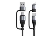 60W 4-in-1 Fast Charging Data Cable 1.2M