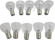 JWDAWN Japan Electric Forklift Lamp Bulb MH 1498A1157 BAY15D 56V 40W Forklift Headlight Light Bulb Nichiyu Headlamp Lamp Bulb 36430-00830 56544-13130-71 (BAY15D 56V 40W, 10Pcs)