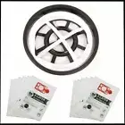 FITS NUMATIC HENRY HETTY NUMATIC VACUUM CLOTH BUCKET FILTER & cloth BAGS x 10