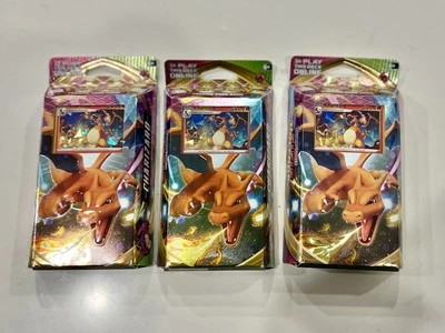 Pokémon Sword & Shield Vivid Voltage Cracked Ice Charizard Theme Deck SEALED X3