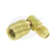 Jayair TO1010 A/C Charge Adaptor 90 Degree 1/4" with Valve Core