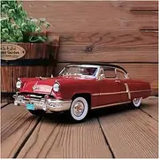 Scale Finished Model Car Diecast 1/18 1952 for Lincoln Capri Classic Alloy Car Model Collection Souvenir Decoration Gift Display Miniature Replica Car