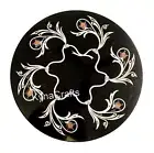 Gemstone Coffee Table Top , Marble Breakfast Table Top , Hallway Corner Table