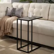 Shine Openstyle Side Table Grey with Black Frame