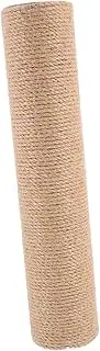 Mipcase Decorative Cat Scratching Post Replacement Natural Jute Rope Pole for Daily Use Cat Tree Accessory for Scratching Climbing and Playing