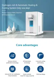 4 in 1 HYDROGEN RICH, REVERSE OSMOSIS PURIFICATION - STERILISATION WATER MACHINE