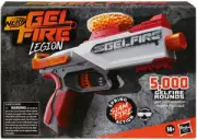 Nerf Pro Gelfire Legion Blaster, 5000 Gelfire Rounds, 130 Round Hopper, Eyewear