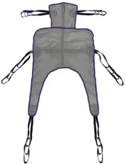 Patient Lift Sling, Universal Divided Leg Shower Commode Compatible with , Ho...
