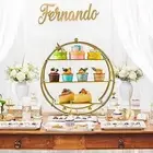 3 Layers Cupcake Stand Tiered Serving Tray Cookies Donuts Fruits Treats Cake