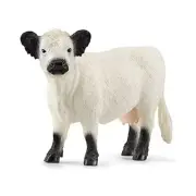 Farm World Realistic Galloway Cow Figurine - Highly Detailed and Durable Farm