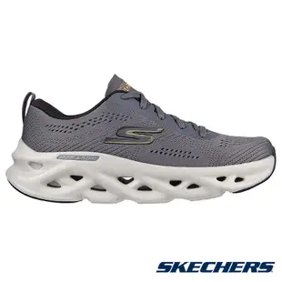 【SKECHERS】SKECHERS GORUN SWIRL TECH運動慢跑鞋/深灰/男鞋-220303CCBK/ US8/26CM