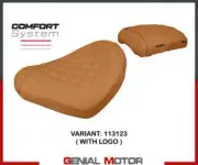 Seat saddle cover Nagy Comf Sys 113123+ logo T.I. Honda CMX 1100 Rebel 2022>2023