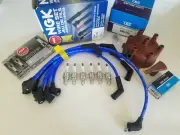 Toyota Land Cruiser 81-87 NGK Spark Plugs Wire Set, Distributor Cap & Rotor YEC (for: Toyota)
